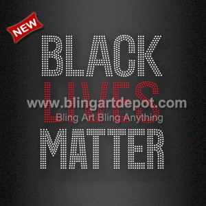 Custom T Shirt Transfers Black Lives Matter Hot Fix Rhinestone Designs Custom T Shirt Transfers Black Lives Matter Hot Fix Rhinestone Designs